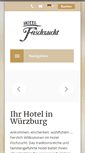 Mobile Screenshot of hotel-fischzucht.de
